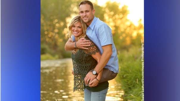 © Provided by CBS Interactive Inc. After Marine hero Jesse Cottle was photographed being carried by his wife on her back on a family vacation, the photo went viral. INSIDE EDITION spoke to a couple that is a true inspiration to all.