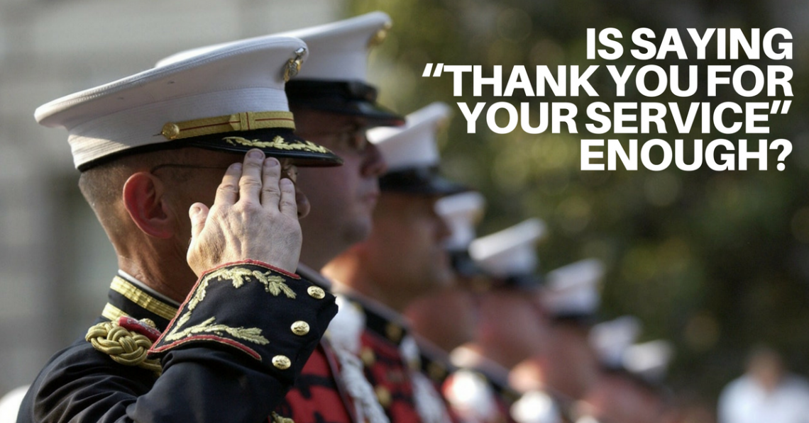 Is Saying “Thank You for Your Service” Enough? | Military Spouse