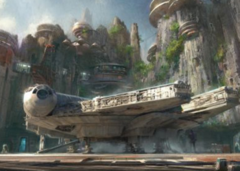 Handout image provided by Disney Parks, Walt Disney Company Chairman and CEO Bob Iger announced at D23 EXPO 2015 that Star Wars-themed lands will be coming to Disneyland park in Anaheim, California and Disney's Hollywood Studios in Orlando, Florida.