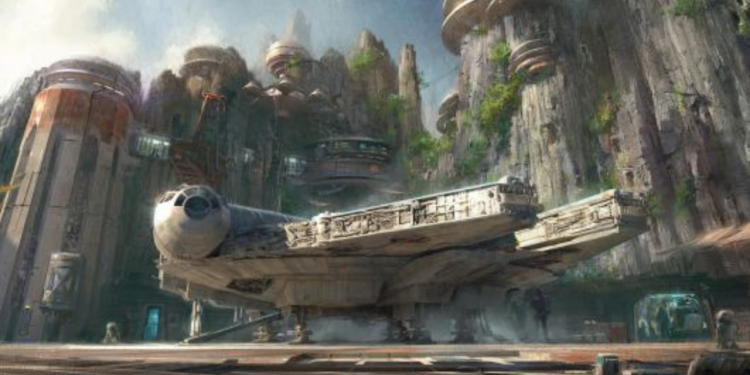 Handout image provided by Disney Parks, Walt Disney Company Chairman and CEO Bob Iger announced at D23 EXPO 2015 that Star Wars-themed lands will be coming to Disneyland park in Anaheim, California and Disney's Hollywood Studios in Orlando, Florida.