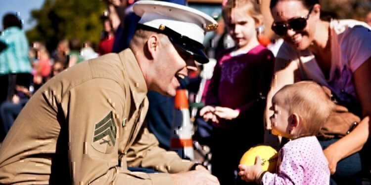 A father finally being able to spend time with his daughter.