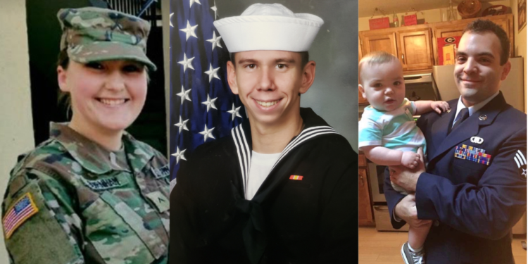 Military service members lost to suicide